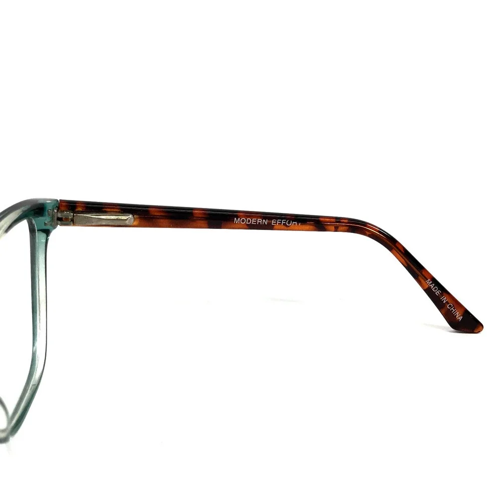 Modern Eyeglasses Frames EFFORT CRYSTAL TORTOISE Cat Eye Full Rim 55-16-140